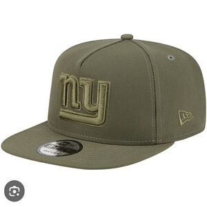 Olive Green NY Snapback Hat
